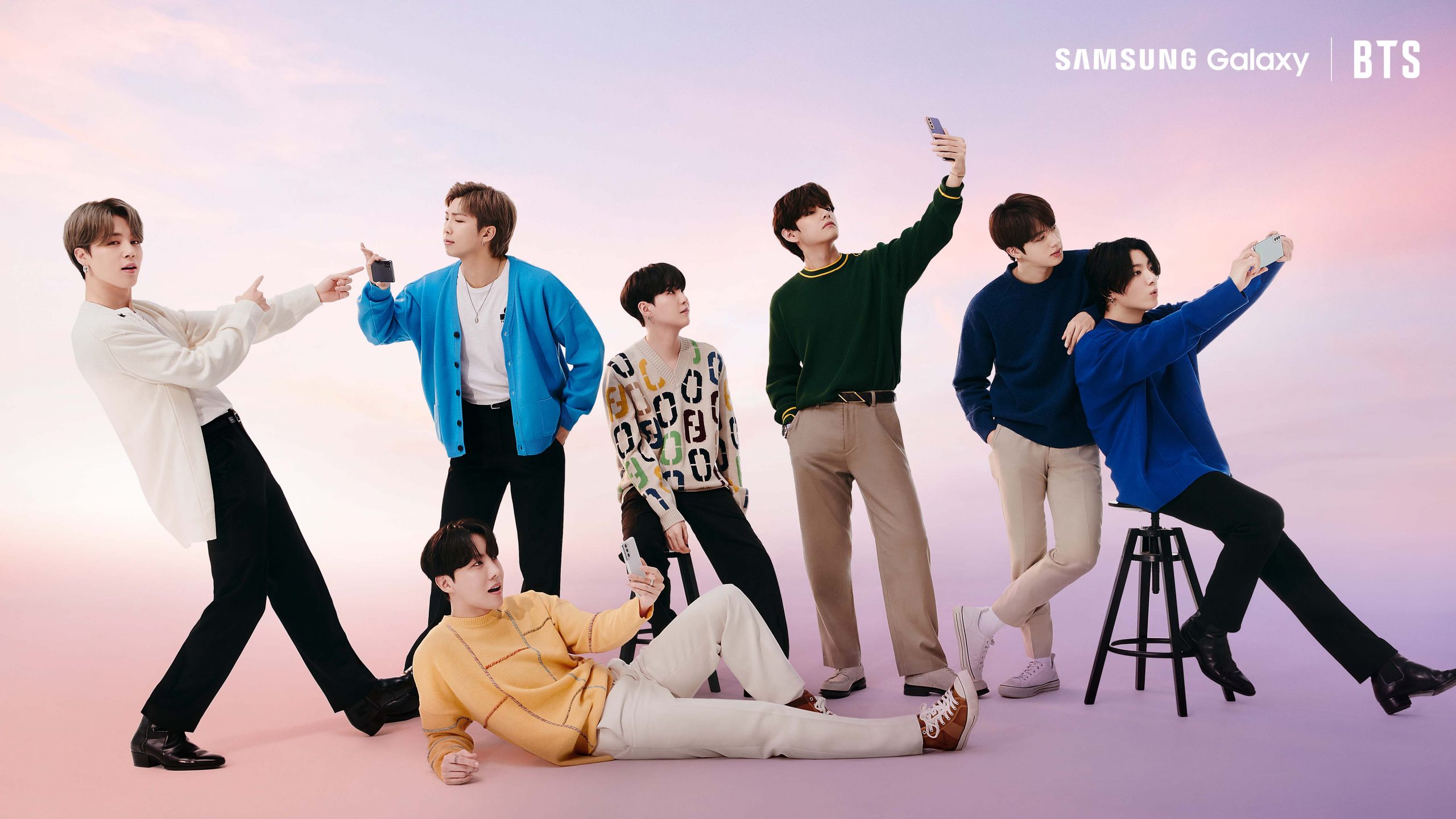 BTS divulga pré-venda da linha Galaxy S21