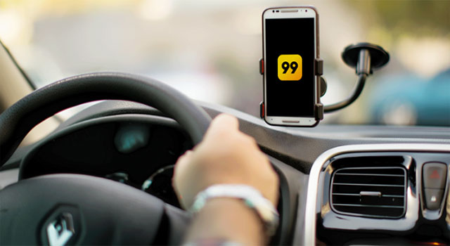 App 99 utiliza inteligência artificial para proteger passageiras