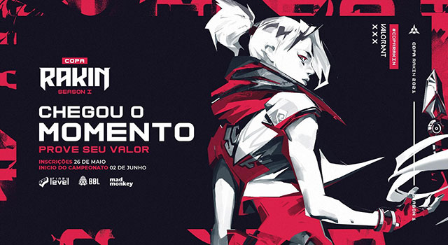 4ª Copa Rakin de VALORANT tem parceria da Final Level e da BBL