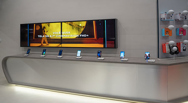 Motorola inaugura no Brasil primeiras lojas-conceito no mundo