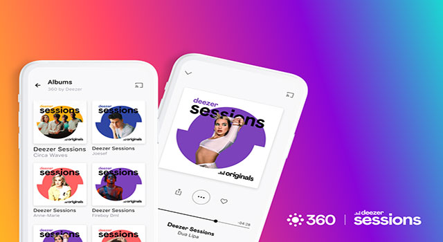 Deezer apresenta a playlist “360 Sessions”