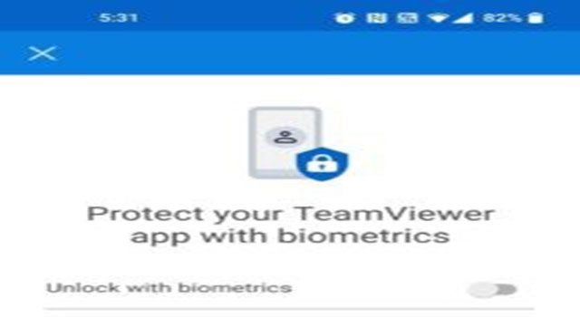 Read more about the article App TeamViewer ganha segurança biométrica