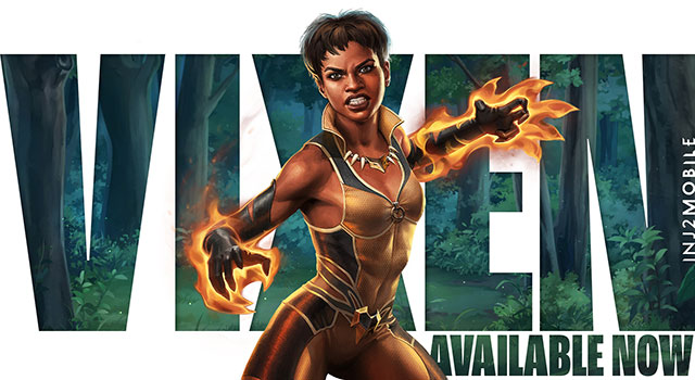 Read more about the article Vixen é novo personagem do Injustice 2 Mobile