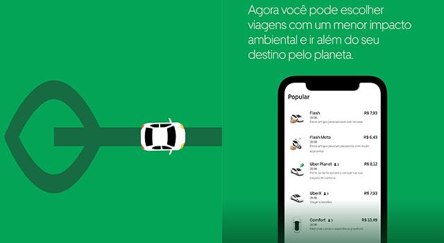 Read more about the article Uber Planet chega para compensar emissão de CO2 nas viagens