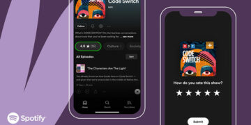 Spotify lança recurso de avaliação de podcasts