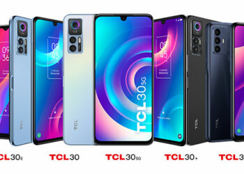 TCL apresenta novos smartphones série 30 no MWC 2022