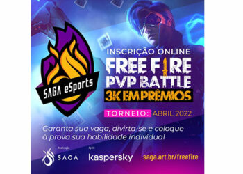 SAGA anuncia torneio de Free Fire com premiação de R$ 3 mil