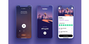 App Hallow reúne playlists, música, meditação guiada e orações