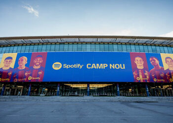 Estádio do Barcelona leva nome Spotify Camp Nou