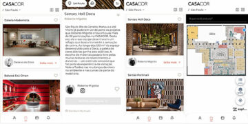 App CASACOR amplia experiência de visitação