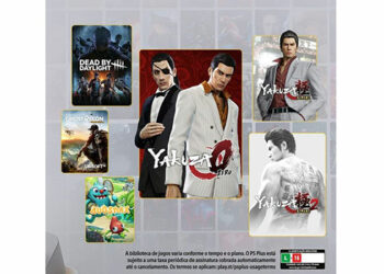 Novos jogos PlayStation Plus em agosto