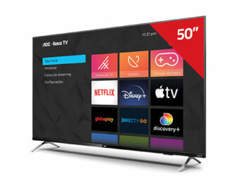 AOC apresenta nova TV Roku com tecnologia 4K