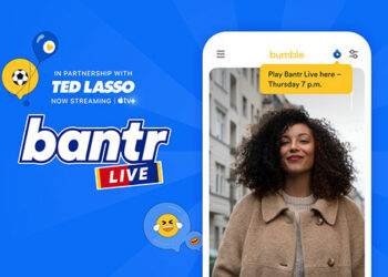 Bumble dá vida ao app fictício Bantr, de Ted Lasso