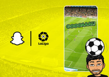 LaLiga firma parceria com Snapchat para conteúdos exclusivos