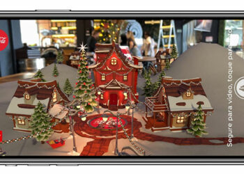 App de Natal da Coca-Cola tem game e rota da caravana do Papai Noel