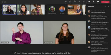 Microsoft lança visualização de língua de sinais no Teams