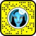 Snapchat com lente de realidade aumentada de Avatar