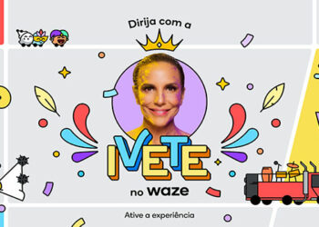 Ivete Sangalo é a voz do Waze para o Carnaval