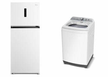 Midea complementa linhas de geladeiras e lavadoras
