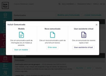 App Nok Nox para condomínios anuncia recurso com uso de IA