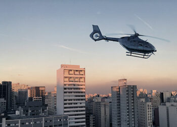 Revo apresenta app de mobilidade urbana por helicóptero