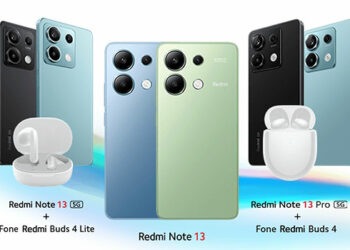 Linha Redmi Note 13 chega ao Brasil com três modelos