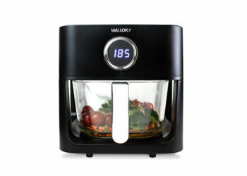 Mallory apresenta Cook Glass, fritadeira digital com cuba de vidro