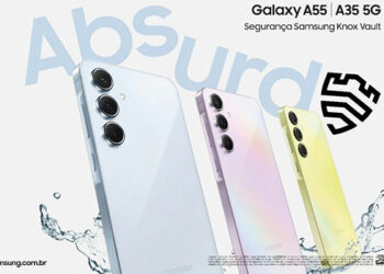 Samsung Galaxy A55 5G e Galaxy A35 5G já estão disponíveis