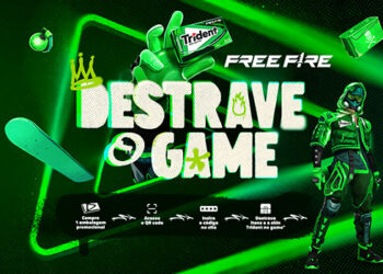 Trident e Free Fire juntos na campanha “Destrave o Game”