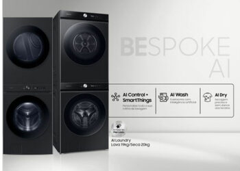 Samsung dá até R$ 2 mil no pré-registro da Bespoke AI Laundry Hub