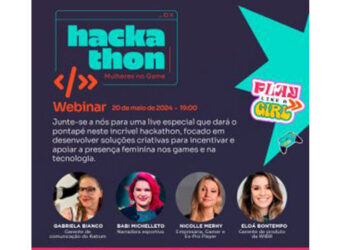 KaBuM! promove Hackathon sobre presença feminina nos games