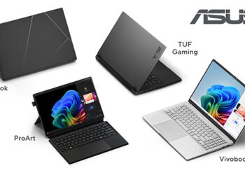 ASUS anuncia portfólio de notebooks Copilot+ com IA