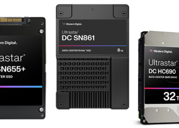 Western Digital anuncia linha de SSDs e HDDs corporativos para IA