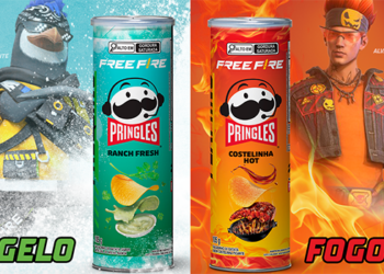 Pringles lança edições limitadas inspiradas no Free Fire