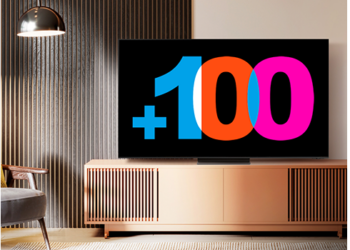Samsung TV Plus celebra 100 canais