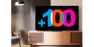 Samsung TV Plus celebra 100 canais
