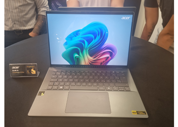 Acer anuncia Swift 14 Ai PCs com Snapdragon X Plus e X Elite