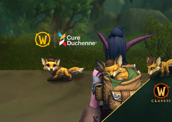 Apoie a CureDuchenne com o Mascote Beneficente de WoW 2024