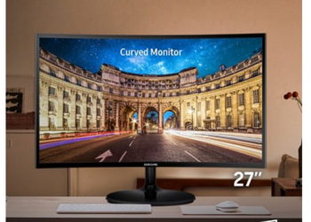 Samsung lança monitor curvo de 27 polegadas por R$ 929