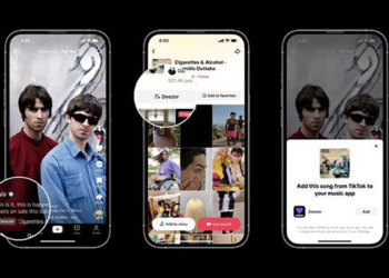 Deezer é novo parceiro do TikTok no ‘Add to Music App’