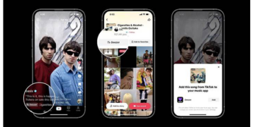 Deezer é novo parceiro do TikTok no ‘Add to Music App’