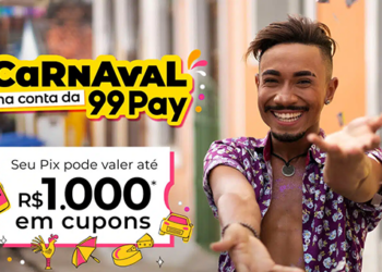Campanha de Carnaval da 99Pay dá prêmios para usuários