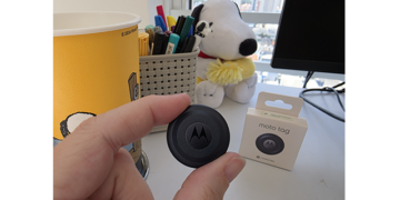 Moto Tag, da Motorola: pequena, discreta e funcional