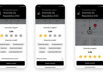 Uber lança recurso para motoristas bloquearem usuários