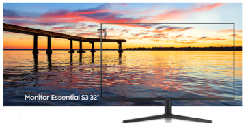 Samsung Essential: monitores de usos variados até 32 polegadas