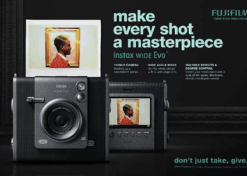 Fujifilm traz Instax WIDE Evo com mais de 100 mil combinações de fotos