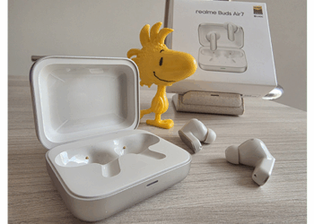 realme Buds Air7 oferece conforto, silêncio e bateria para o dia todo