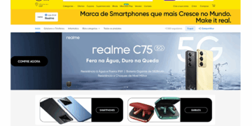 Realme lança loja oficial e produtos exclusivos no Mercado Livre