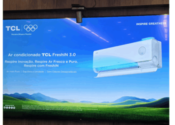 TCL FreshIN 3.0 oferece IA, renovação de ar e é fabricado no Brasil