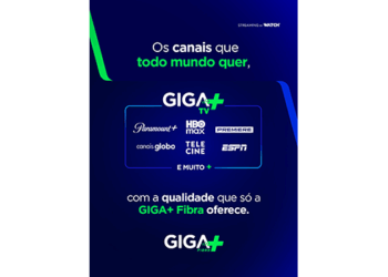 Giga+ TV une TV, streaming e fibra